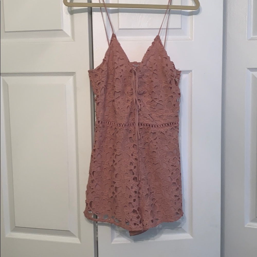 Pink romper